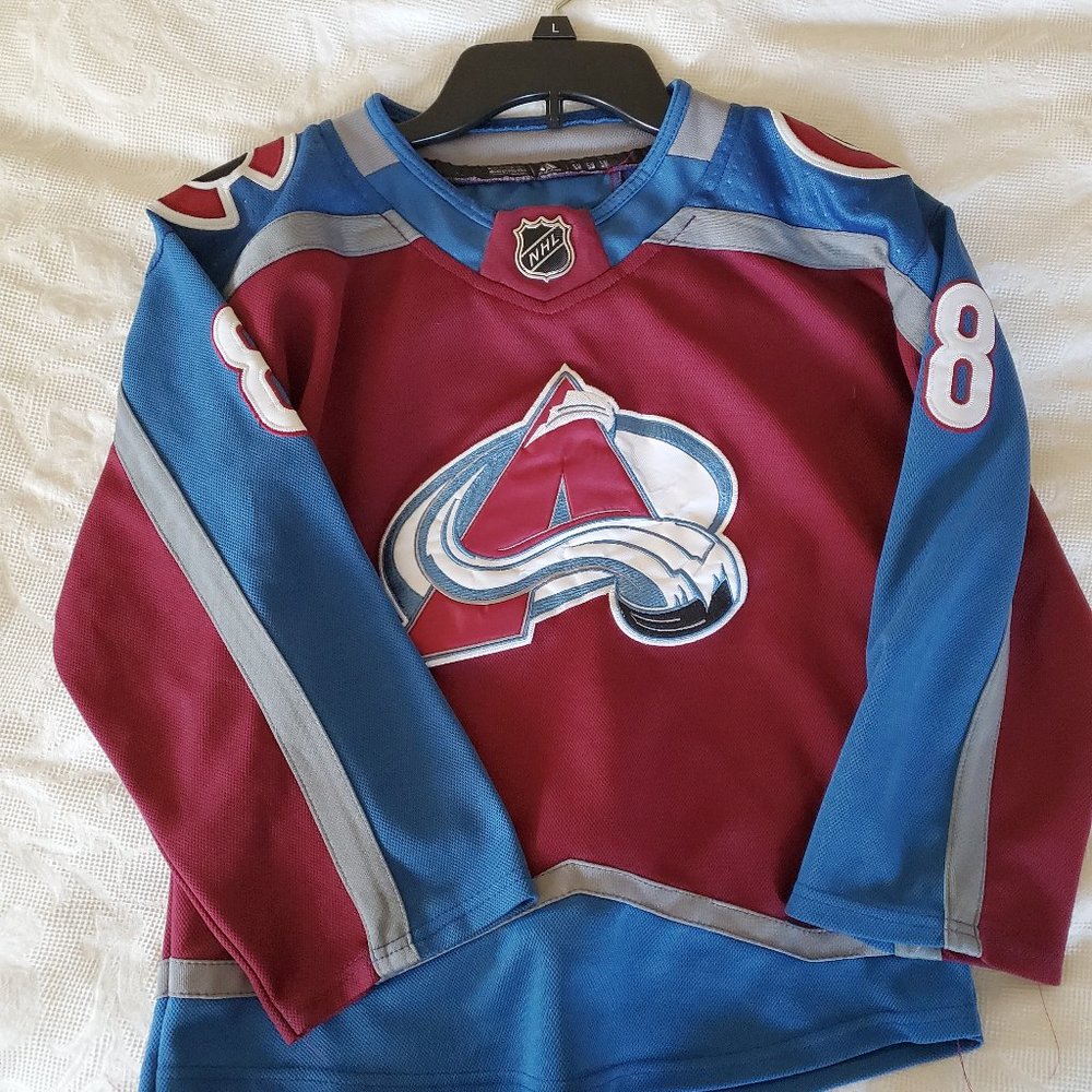 Cale Makar Avalanche Youth Jersey